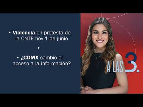 EN VIVO: A Las Tres con Noelia Jiménez | 1 de junio  de 2026 thumbnail