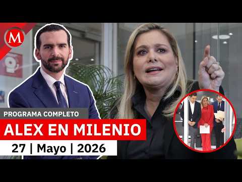 Maru Campos compareció ante la FGR en la CdMx | Alejandro Domínguez, 27 de mayo de 2026 thumbnail