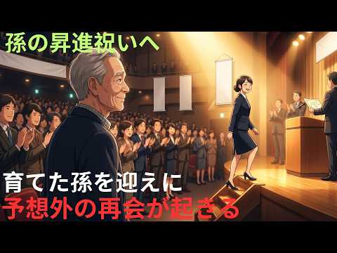 【アニメ】孫の昇進祝いへ育てた孫を迎えに予想外の再会が起きる thumbnail