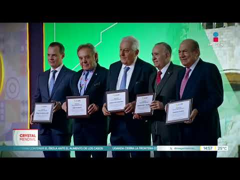 CEAPI reconoce a empresarios mexicanos por impulsar la unión económica y social | Crystal thumbnail