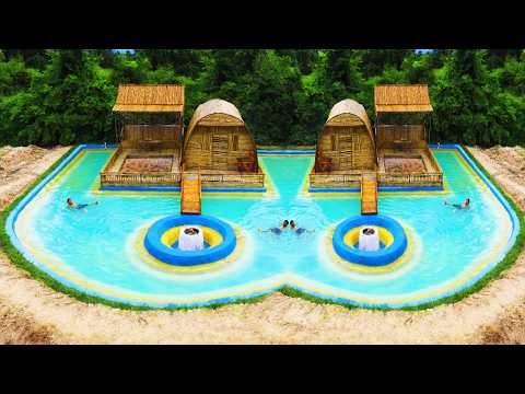 Construction of large-scale water park structures, Pool, Pool Fish and Bamboo Villa [Full Amazing] thumbnail
