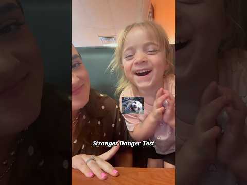 Funny stranger danger test with kids 😂#StrangerDangerTest #FunnyKids #KidsReaction #relatable #fyp thumbnail