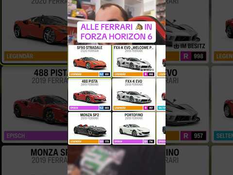 Alle #ferrari in Forza Horizon 6 ? #forzahorizon #forzahorizon6 #fastertogether thumbnail