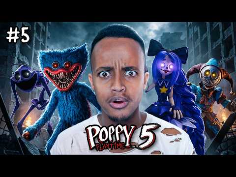 الرحلة كاملة: من البداية حتى النهاية المرعبة! 😱Poppy play time chapter 5 thumbnail
