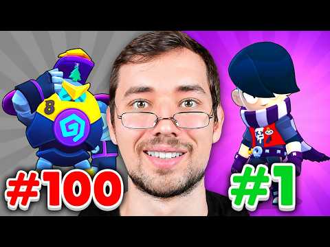 TOP 104 BRAWLER SCHLECHT bis BESTER! 🏆 thumbnail