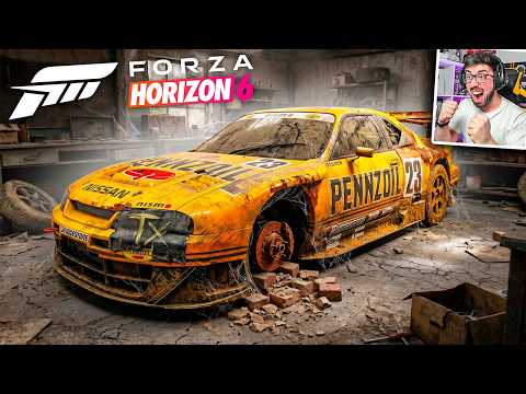 RECONSTRUYO un NISSAN PENNZOIL NISMO SKYLINE ABANDONADO en FORZA HORIZON 6 thumbnail