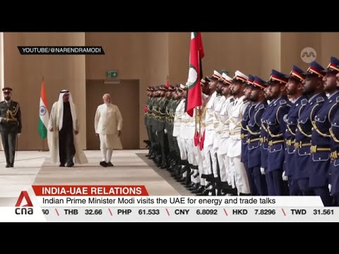 Indian Prime Minister Modi visits UAE for energy and trade talks thumbnail
