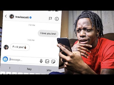 I SENT A DM TO 200 CELEBRITIES ON INSTAGRAM *it worked* thumbnail