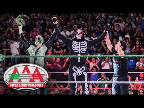 Mr. Iguana & La Parka win Fatal 4-Way Match, The War Raiders attack: Lucha Libre AAA highlights thumbnail