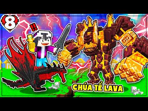 DẮT RỒNG SẤM ĐI BÁN HÀNH BOSS KHỔNG LỒ??😎 | Minecraft Vương Quốc Rồng #8 thumbnail