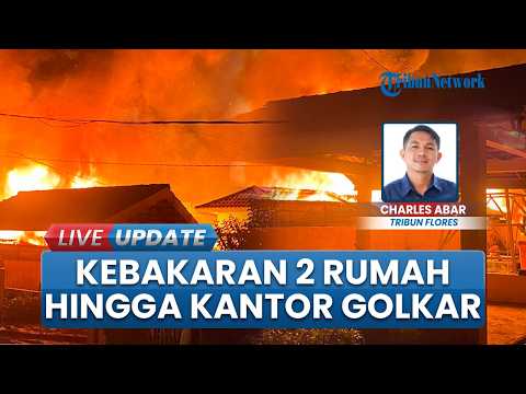 Kantor Golkar dan Sekolah Madrasah di Ngada Terbakar, 2 Rumah Lainnya Ikut Ludes Dilahap Api thumbnail