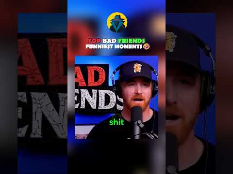 Bad Friends Funniest Moments🤣 #viralvideo #podcast #interestingclips #viralshort #funny #badfriends thumbnail