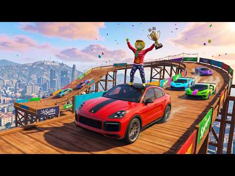 LA CARRERA MAS INCREIBLE DE GTA 5 ONLINE thumbnail