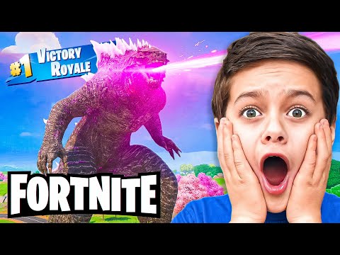 Je Suis Devenu GODZILLA Dans FORTNITE thumbnail