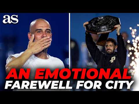 END OF AN ERA at MANCHESTER CITY: Best farewell moments from PEP GUARDIOLA & BERNARDO SILVA thumbnail