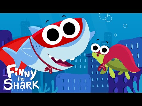Finny & Friends Learn to Play | Finny The Shark | Cartoon for Kids thumbnail