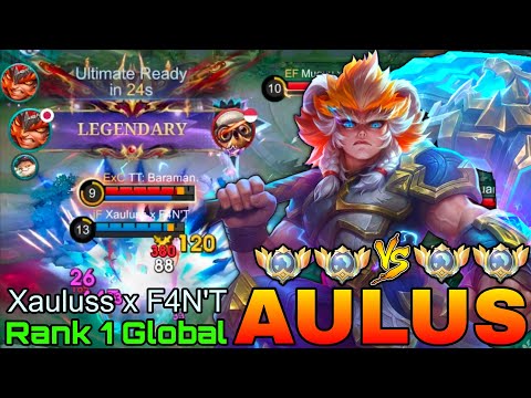 Perfect Gameplay Aulus VS Top Global Enemies - Top 1 Global Aulus by Xauluss x F4N'T - Mobile Legend thumbnail
