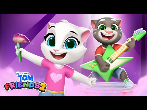 The Talent Show 🤩📺 My Talking Tom Friends 2 Game Stories thumbnail
