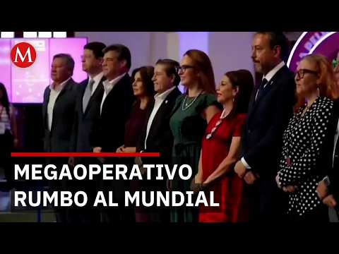 Presentan estrategia de seguridad para el Mundial en la Ciudad de México thumbnail