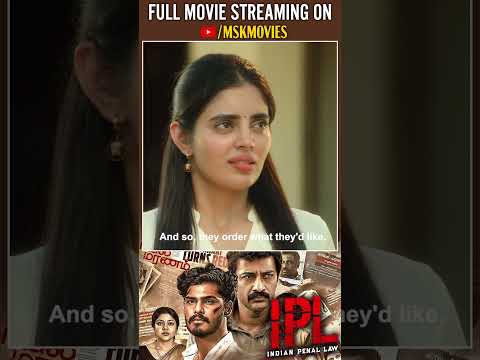Kushita Kallapu & TTF Vasan Interesting Scene | #IPL Movie Streaming NOW | #Kishore #Abhirami #MSK thumbnail