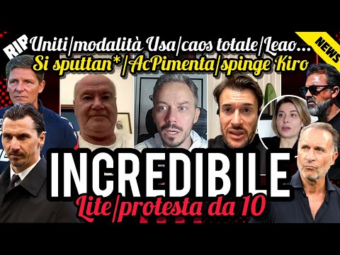 🫣NEWS INCREDIBILE💣LITE IBRA-GERRY🔥PROTESTA VOTO 10📣SPUTTA**📌AC PIMENTA🤬PAGA😱TORNA🇺🇲MODALITÀ USA🤐LEAO thumbnail