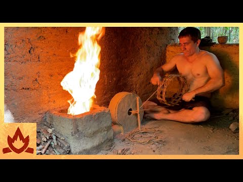 Primitive Technology: Floating Pulley Blower Smelt thumbnail