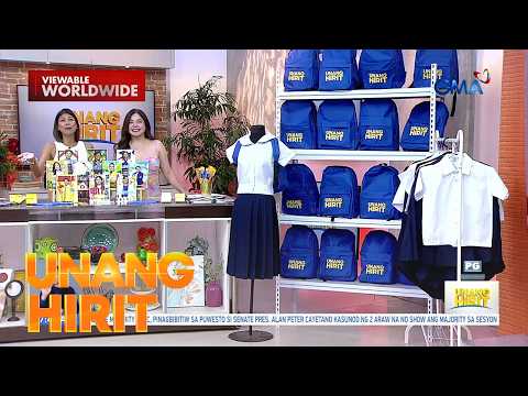 Brigada Sorpresa, namigay ng libreng school uniform sa Baclaran | Unang Hirit thumbnail