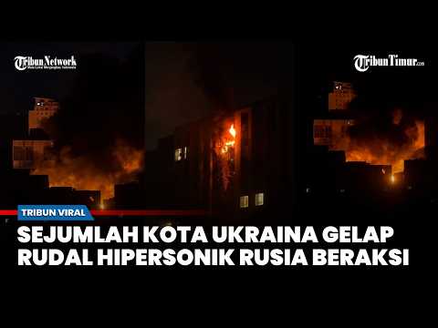 Hujan Rudal Hipersonik Rusia Guncang Ukraina! Kota-Kota Terbakar, Puluhan Korban Berjatuhan thumbnail