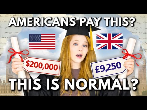 American Reacts | Why Britain Thinks American College is Insane thumbnail
