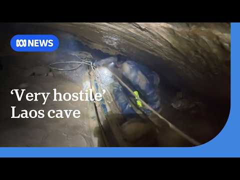Diver describes extreme claustrophobia of Laos cave | ABC NEWS thumbnail
