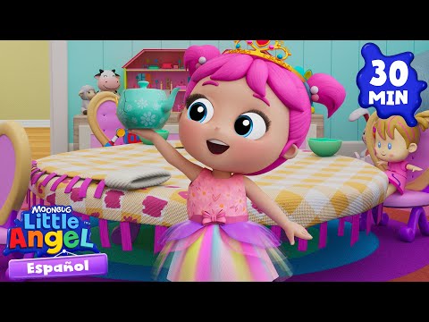 Hora del té con Sofi  🍵 Canciones Infantiles 🎵 Little Angel Español thumbnail