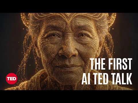 The World's First AI TED Talk thumbnail