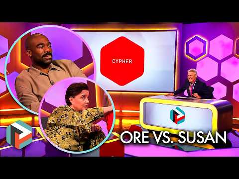 Can You Beat Ore & Susan At Cypher? ? | Celebrity Puzzling thumbnail