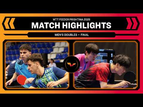Perez/Berzosa vs Aida/Kobayashi | MD Final | WTT Feeder Prishtina 2026 thumbnail