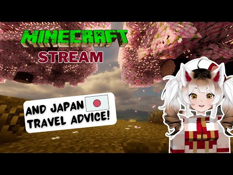 Giving Japan travel advice while playing Minecraft~ thumbnail
