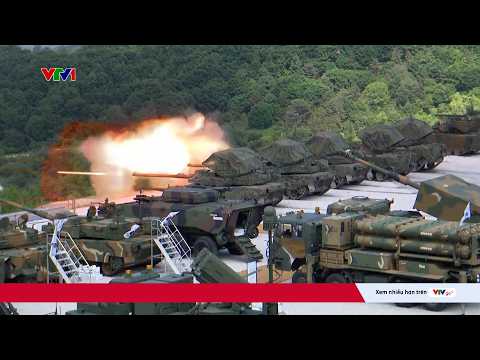 Hàn Quốc tập trận bắn đạn thật | Cụm tin Quốc tế | VTV24 thumbnail