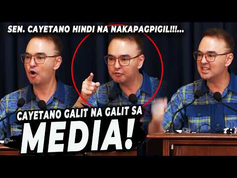 ? CAYETANO GALIT NA GALIT SA MEDIA!!! | Jevara PH thumbnail