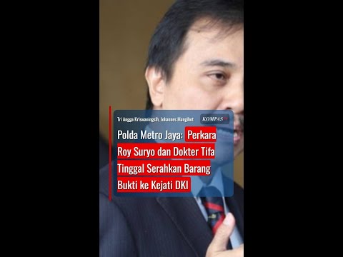 Polda Metro Jaya: Perkara Roy Suryo dan Dokter Tifa Tinggal Serahkan Barang Bukti #short thumbnail
