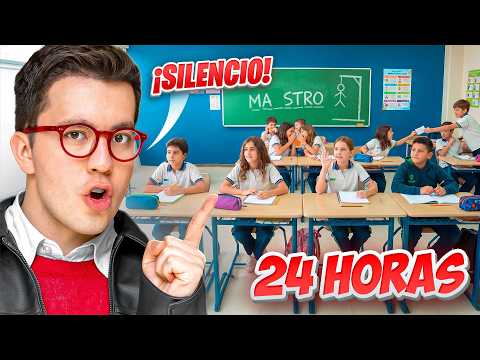 SIENDO MAESTRO DE PRIMARIA POR UN DÍA 👨🏻‍🏫📚🍎😱 thumbnail
