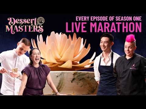 Mind-blowing Masterpieces ?? | MasterChef Australia: Dessert Masters | Live Marathon thumbnail