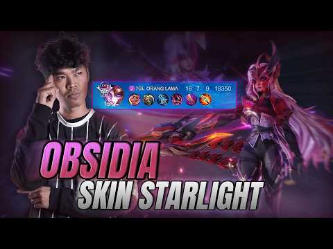 REVIEW SKIN OBSIDIA STARLIGHT ! TERNYATA SKIN MEMPENGARUHI GAMEPLAY  thumbnail