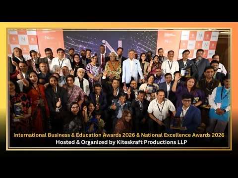 अंतरराष्ट्रीय Business एवं Education सम्मान 2026 एवं National Excellence पुरस्कार 2026 thumbnail