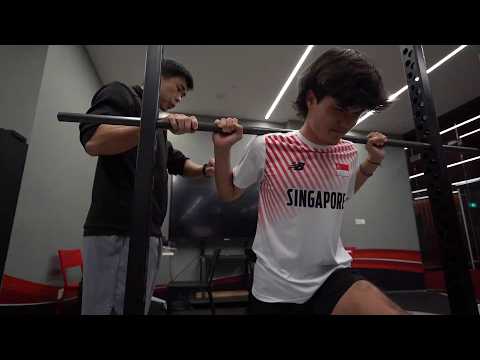 Harry Curran and Laavinia Jaiganth prep for Asian Athletics Championships | Behind The Red & White thumbnail