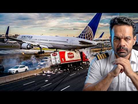 United Flight Collided with a Truck on Highway | Pilot Analysis thumbnail