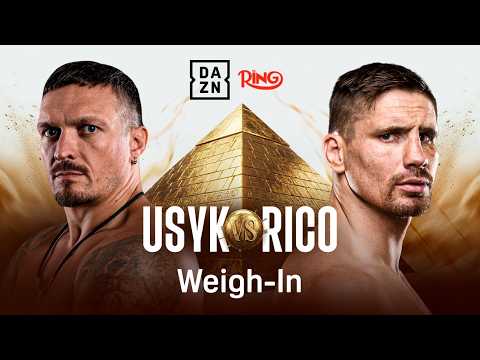 ? Usyk vs Rico | WEIGH-IN Cerimonia del Peso in IN DIRETTA | DAZN Fighting thumbnail
