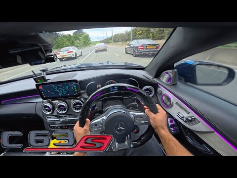 4 Friends with AMGs Go Out in London | LOUD C63S AMG’s Cruise (POV) thumbnail