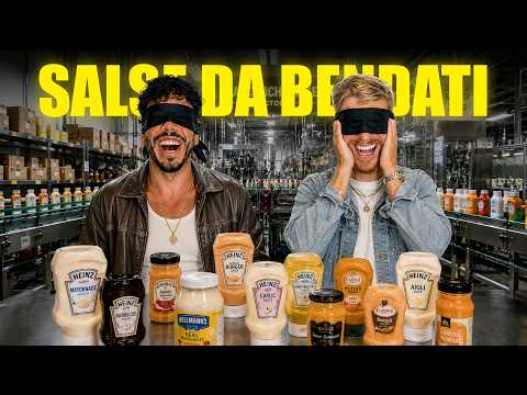 RIESCI A RICONOSCERE TUTTE LE SALSE DEI FASTFOOD DA BENDATI? - ODDIO UNA SFIDA VERAMENTE IMPOSSIBILE thumbnail
