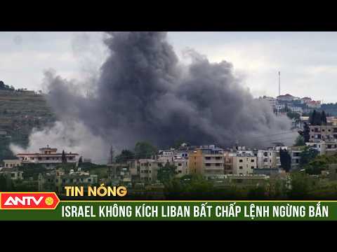Israel tiếp tục tấn công ở Liban, phớt lờ tuyên bố ngừng bắn của ông Trump | ANTV thumbnail