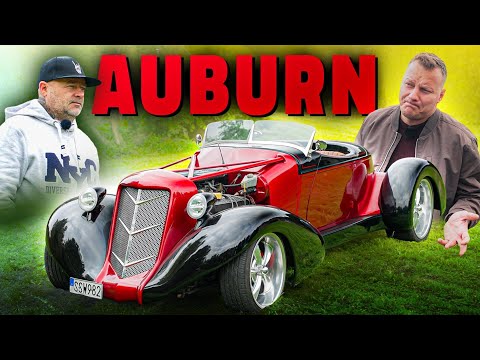 AUBURN Speedster 851 - REPLIKA z V8 w stylu HOT ROD - Kickster MotoPoznaFca #46 thumbnail