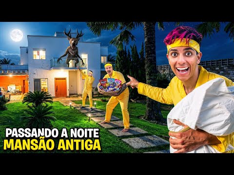 PASSEI A NOITE NA ANTIGA MANSÃO DOS ROSA *Algo sobrenatural apareceu ! thumbnail